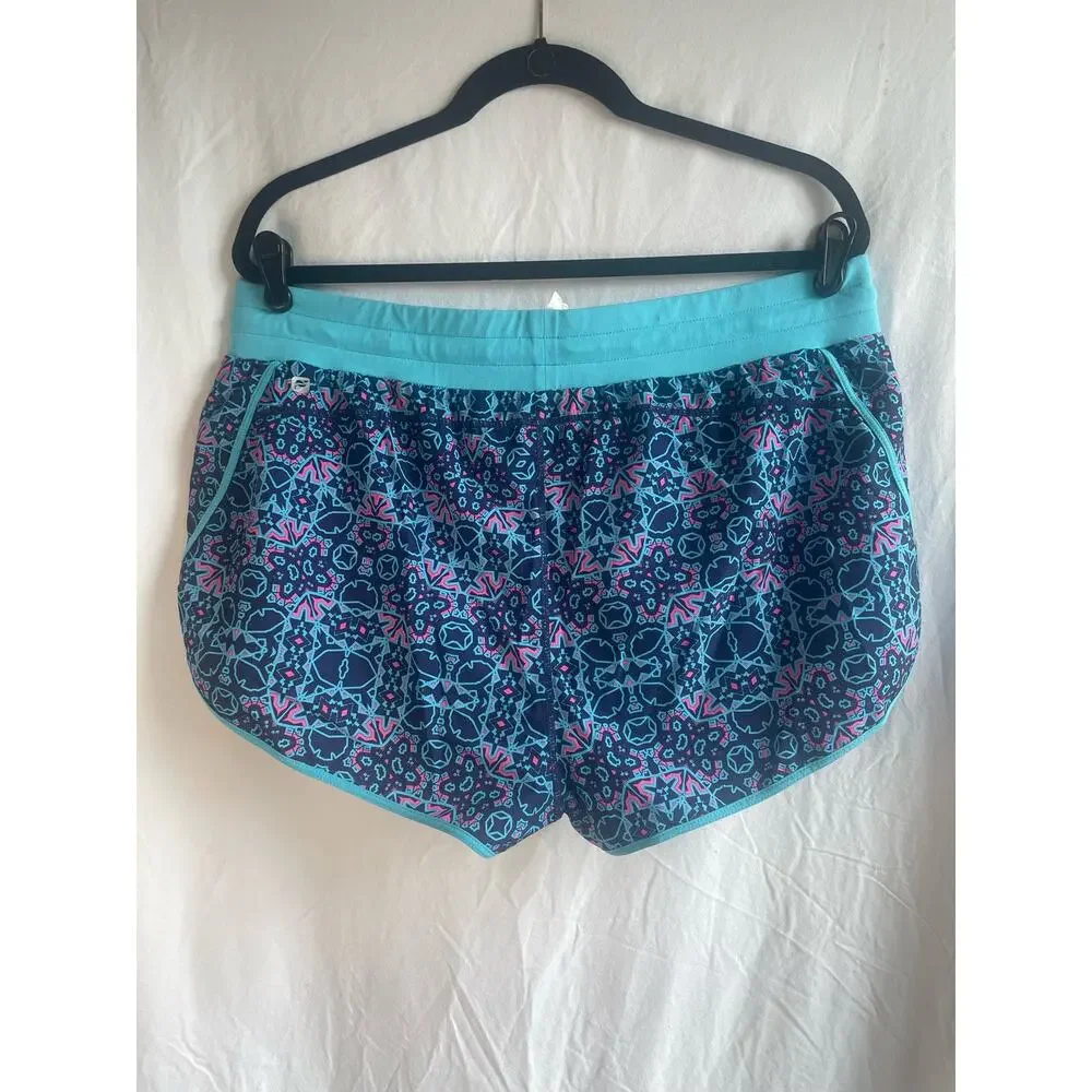 Fabletics Running Shorts with Geometric Pattern - Picture 2 of 4